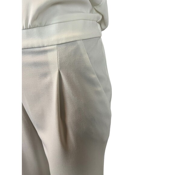 BCBGMaxazria Waylen Jumpsuit Size 2 Ivory Sleeveless Wedding  Formal - Picture 6 of 15